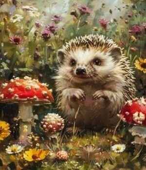 Mi. 15.04.26 - Igel mit Pilzen